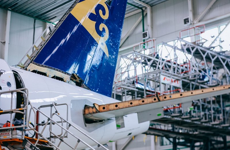 Air Astana удвоила объемы базового техобслуживания флота