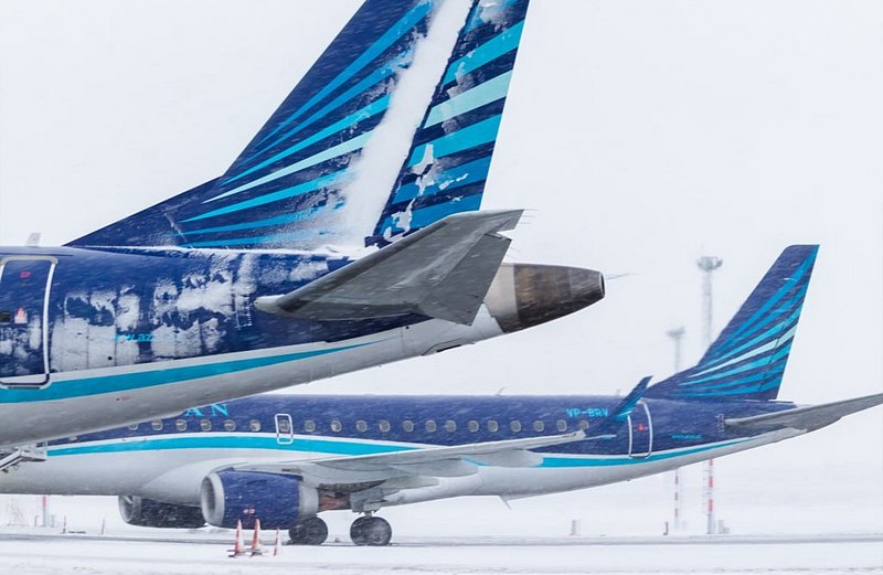 Самолеты азербайджанской авиакомпании Azerbaijan Airlines (AZAL)