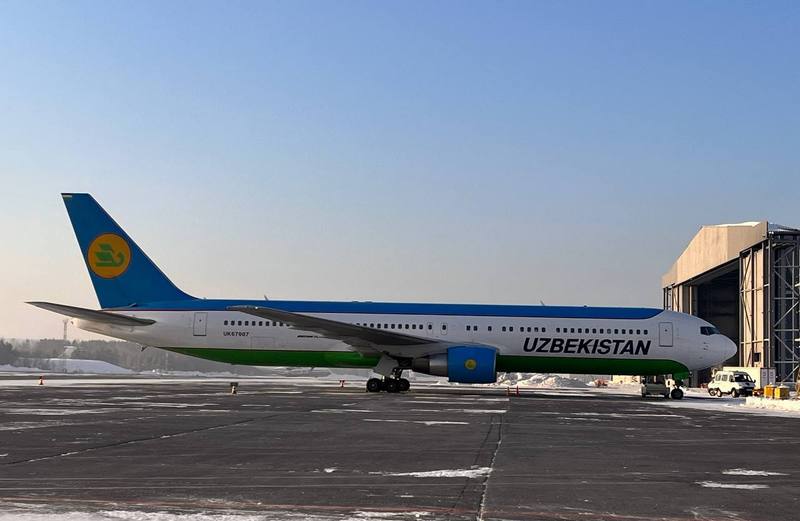 Uzbekistan Airways вернула в строй самолет после замены двигателя в Красноярске