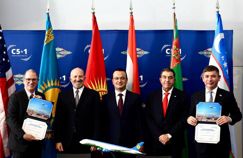Uzbekistan Airways подписание соглашения с Boeing по самолетам 787 Dreamliner
