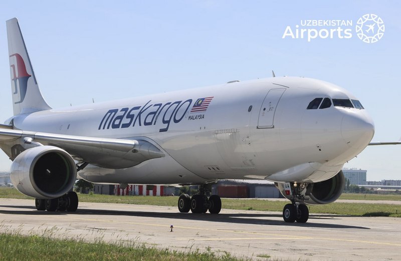 Самолет Airbus A330F малайзийского грузового авиаперевозчика MASkargo