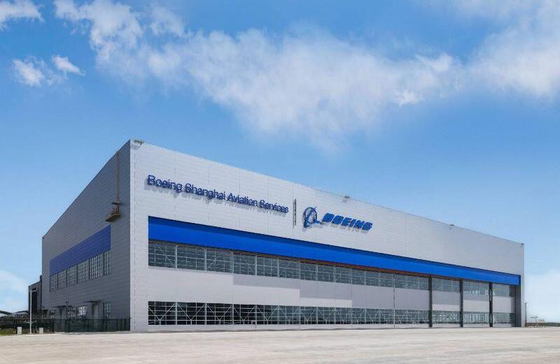 Boeing Shanghai открыла в Шанхае новый ангар для техобслуживания самолетов