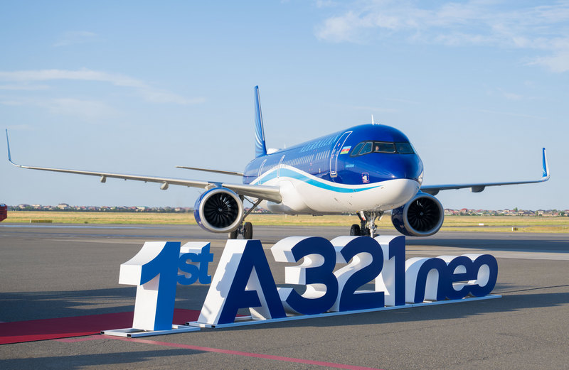 Аzerbaijan Airlines получила первый самолет A321neo
