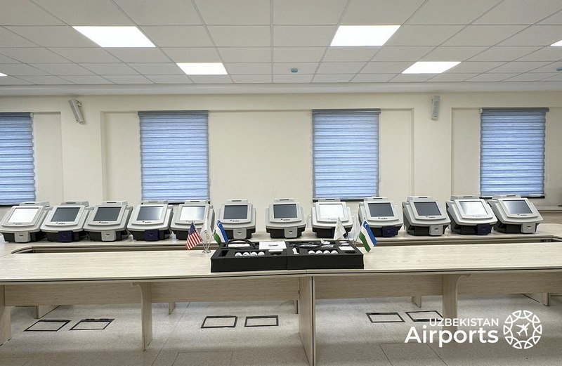 Правительство США подарило аэропортам Узбекистана оборудование для авиабезопасности