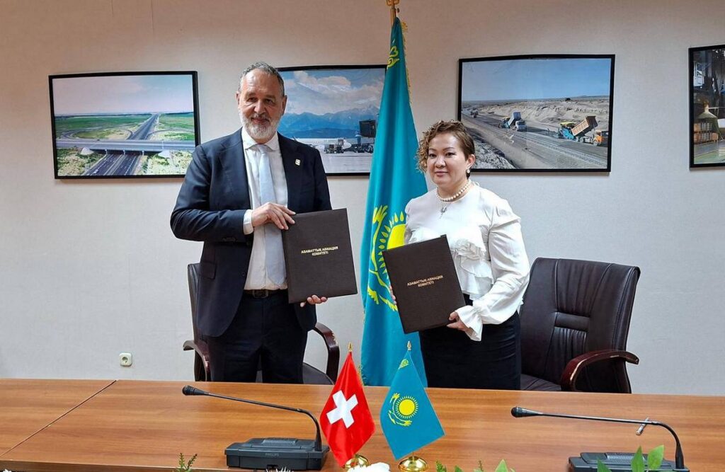 Казахстан и Швейцария формируют правовую базу для запуска прямого авиасообщения