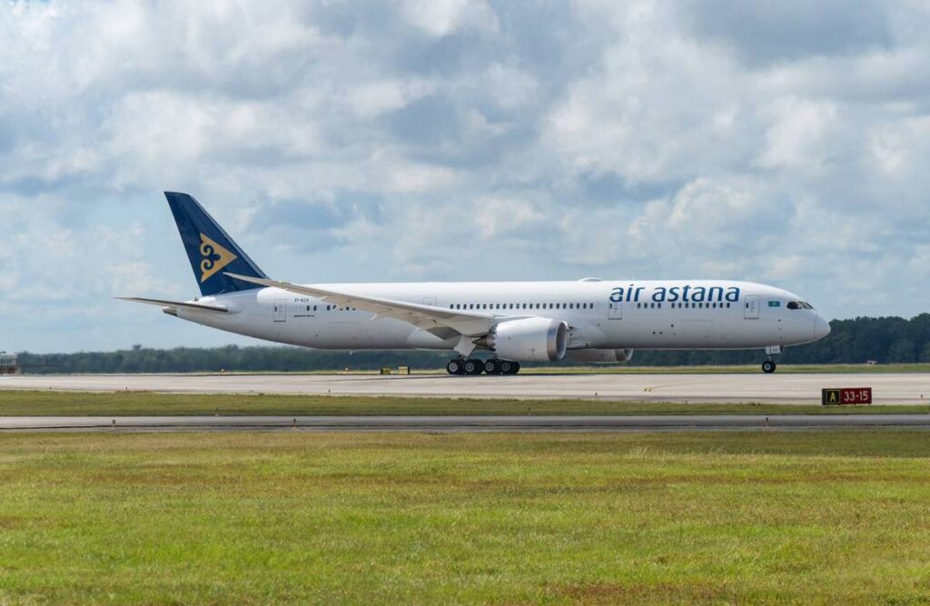 Первый Boeing 787 для авиакомпании Air Astana с регистрацией EI-KZA