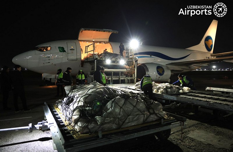 Pakistan's Air Eagle cargo charter flight to Tashkent in Uzbekistan