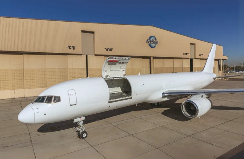 Uzbekistan's Stratos Freight's Boeing 757-200PCF converted freighter