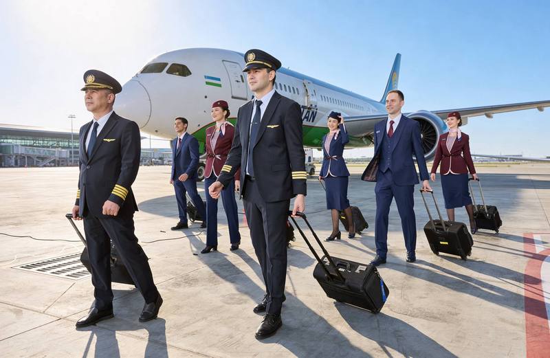 Uzbekistan Airways crew planning