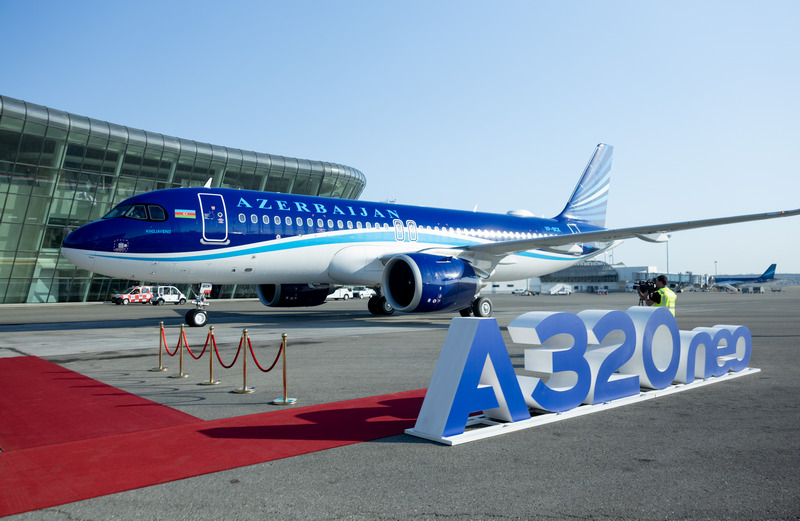 Azerbaijan Airlines receives its fourth A320neo aircraft