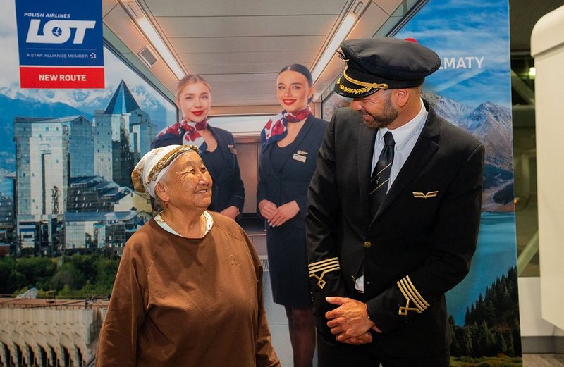 LOT Polish Airlines inaugurated Warsaw - Almaty, Kazakhstan flights