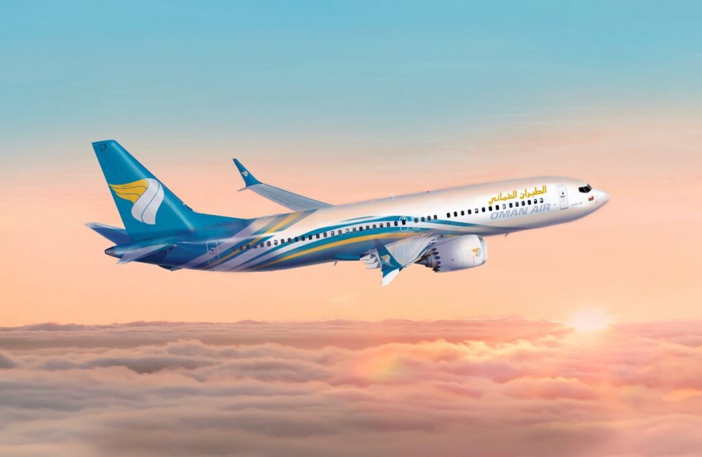 Oman Air's Boeing 737 aircraft