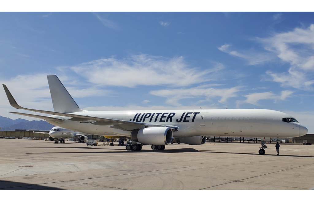 Jupiter Jet's Boeing 757PCF freighter
