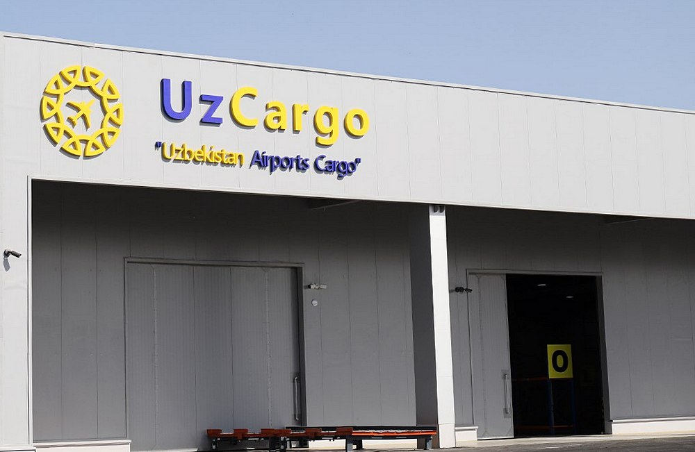 Cargo terminal at Tashkent airport