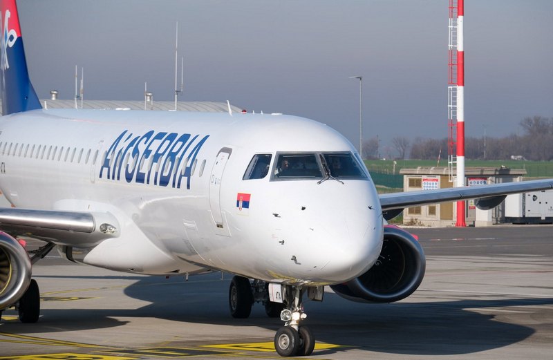 Air Serbia aircraft