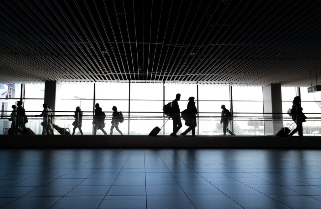 Airport's passengers