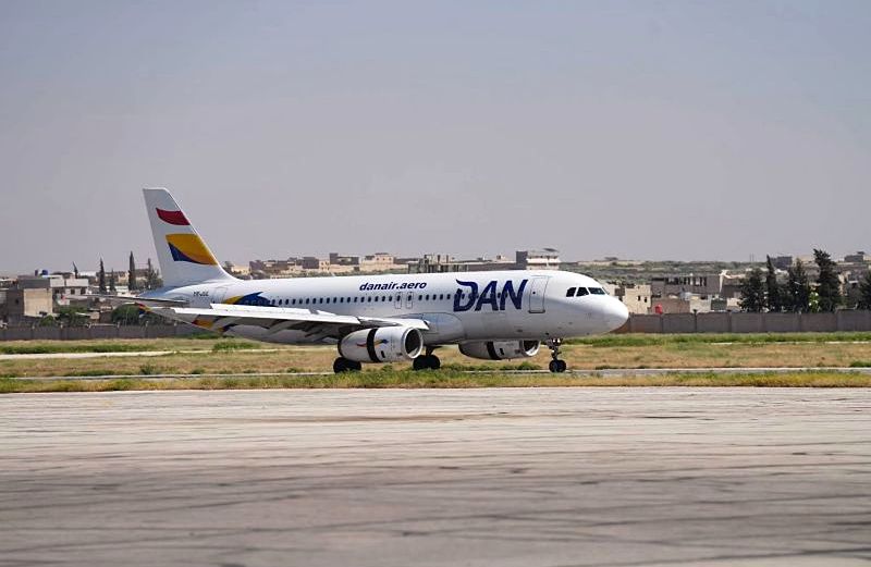 Dan Air's Airbus aircraft in Syria