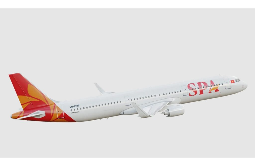 Sun PhuQuoc Airways' Airbus A321 aircraft